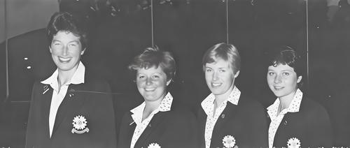 Jill Thornhill, Penny Grice, Gillian Stewart, Claire Waite